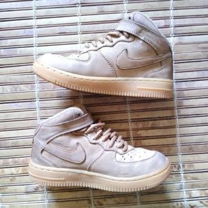 Wheat Air Force One Nike Sneakers